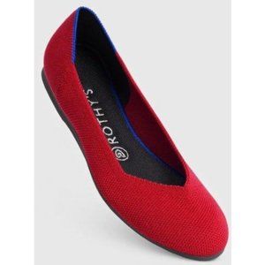 Rothy’s red flats